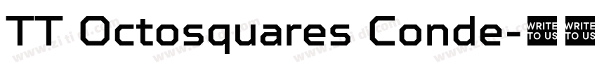 TT Octosquares Conde字体转换 TT Octosquares Conde字体转换